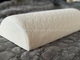 "Напіввалик" ортопедичний з ефектом пам'яті, Білий, 49х20